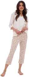 Cornette Pijama dama CORNETTE 451/393 VICTORIA ecru: XL (28657 XL)