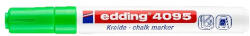 edding Folyékony kréta EDDING 4095 vágott 2-3 mm világoszöld (15.1660425)