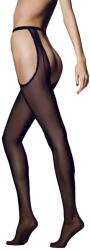 Veneziana Colanți VENEZIANA STRIPPANTE RIGA NERO: 4-L (29509 4-L)