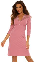 De Lafense Cămașă de noapte DE LAFENSE 810 LILIAN 7/8 roz: 3XL (30492 3XL)