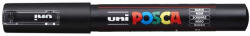 uni Dekormarker, 0, 7-1, 0 mm, UNI "Posca PC-1M", fekete