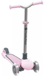 Yvolution : Glider Air összecsukható, világító, háromkerekű roller - Pink