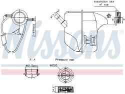 NISSENS Vas de expansiune, racire NISSENS 996355 (996355)