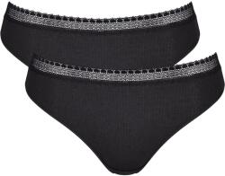 Sloggi Chiloți dama SLOGGI GO RIBBED TAI C2P BLACK: XL (10213153_0004 XL)