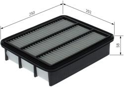 Bosch Filtru aer BOSCH F 026 400 744 (F 026 400 744) - fixbox