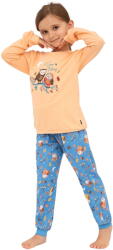 Cornette Pijama pentru copii CORNETTE 977/176 OWLS 2 portocaliu: 110/116 (28629 110/116)