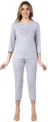 Regina Pijama dama REGINA 678 melange deschis: XL (28466 XL)