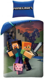 Minecraft ágyneműhuzat Steve and Alex 140×200cm, 70×90 cm (HAX040068) - kreativjatek