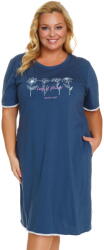 Doctor Nap Cămașă de noapte dama DOCTOR NAP TB. 5366. DEEP BLUE: 3XL (TB.5366.DEEP_BLUE 3XL)