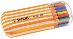 STABILO Tűfilc STABILO Point 88 Zeburi 20db-os készlet (07.00480)