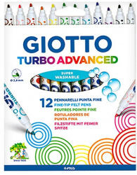 GIOTTO Filctoll GIOTTO Turbo Color szuper könnyen kimosható 2, 8mm 12db-os készlet (07.02100)