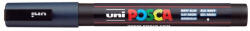uni Dekormarker, 0, 9-1, 3 mm, UNI "Posca PC-3M", tengerkék