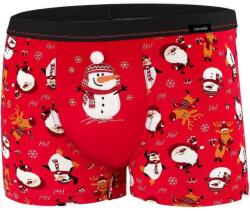 Cornette Boxeri de Crăciun CORNETTE SNOWMAN roșu: XL (BS-047-657153-65 XL)