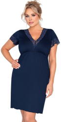 Donna Cămașă de noapte DONNA MARIZA PLUS albastru închis: 4XL (28896 4XL)