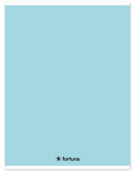 Fortuna Füzet vonalas FORTUNA Monocolor A/4 32 lapos pasztell kék (01_02103)