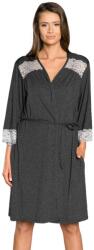 Italian Fashion Halat dama ITALIAN FASHION SONATA 3/4 negru melange: M (AAF-KKS-SONA-3-MC M)