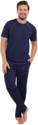 Italian Fashion Pijama bărbați ITALIAN FASHION SALOMON scurt lung albastru închis/albastru: S (AAF-MPZ-SALO-KDGN S)