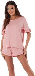Italian Fashion Pijama dama ITALIAN FASHION STYL scurt roz pudră: XXL (AAF-KPZ-STYL-KKRP XXL)