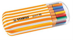 STABILO Tűfilc készlet, 0, 4 mm, STABILO "Point 88 Zebrui", 20 különböző szín (8820-02) - kreativjatek