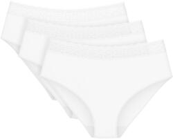 Triumph Chiloți dama TRIUMPH FEEL OF MODAL MIDI 3P WHITE: XL (10214888_0003 XL)
