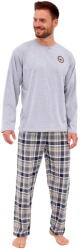 Cornette Pijama bărbați CORNETTE 124/267 EXPLORE gri: 4XL (28681 4XL)