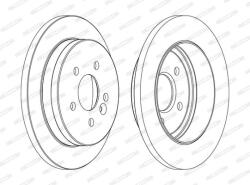 FERODO Disc frana FERODO DDF1037C (DDF1037C)