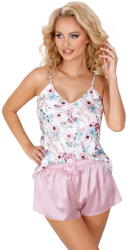Donna Pijama dama DONNA ROSA 1/2 fără mâneci roz pudră: M (27569 M)