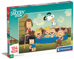 Snoopy Pool Party 104 db-os puzzle Clementoni (CMC25770)