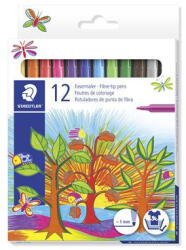 STAEDTLER Rostirón készlet, 1 mm, STAEDTLER "325", 12 különböző szín (325 C12) - kreativjatek