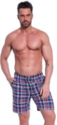 Cornette Pantaloni scurți de pijama bărbați Cornette 698/20 albastru-rosu închis: L (31237 L)