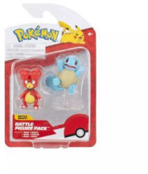 Pokémon : 2 db-os figura csomag - Magby, Squirtle - kreativjatek