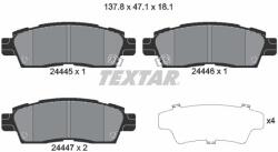 TEXTAR Set placute frana TEXTAR 2444501 (2444501)