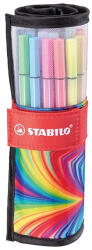 STABILO Filctoll STABILO Pen 68 Arty feltekerhető 25 db/készlet (07.03032)