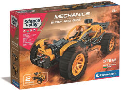 Buggy és Quad Mechanics építőjáték Clementoni (CMC50812)