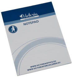 Victoria Office Jegyzettömb, A5, 5x50 lap, vonalas, VICTORIA OFFICE, fehér (V016A5VCW) - kreativjatek