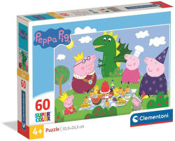  Peppa malac Dragon 60 db-os puzzle Clementoni (CMC26204)