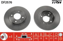 TRW Disc frana TRW DF2576 (DF2576) - fixbox