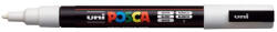 uni Dekormarker, 0, 9-1, 3 mm, UNI "Posca PC-3M", fehér