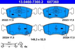 ATE Set placute frana ATE 13.0460-7360.2 (13.0460-7360.2)