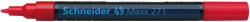 Schneider Lakkmarker, 1-2 mm, SCHNEIDER "Maxx 271", piros (127102) - kreativjatek