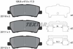 TEXTAR Set placute frana TEXTAR 2211003 (2211003)
