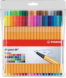 STABILO Tűfilc STABILO Point 88 Wallet 40db-os készlet (07.00479)