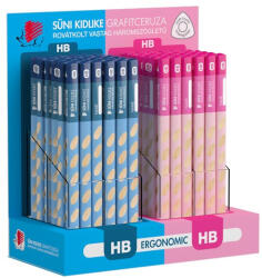 ICO Grafitceruza display ICO Süni Kidlike Jumbo HB háromszögletű 96 darabos (07.03619)