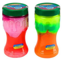 OKTO Lovin: Szivárvány színű csillámos slime - 400 ml, többféle