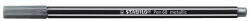 STABILO Filctoll STABILO Pen 68 metallic ezüst (07.01349)