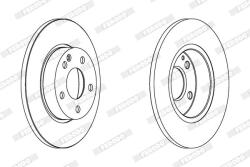 FERODO Disc frana FERODO DDF1219C (DDF1219C)