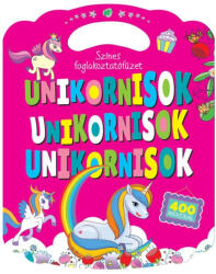 Napraforgó Könyvkiadó Színes foglalkoztatófüzet unikornisokkal - kreativjatek