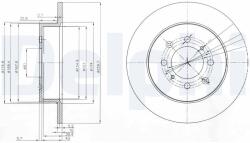 DELPHI Disc frana DELPHI BG3793 (BG3793) - fixbox