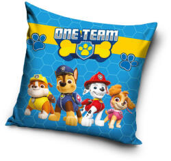  Mancs Őrjárat One Team párnahuzat 40x40 cm Velúr (CBX022509) - kreativjatek