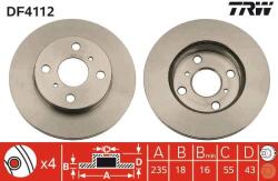 TRW Disc frana TRW LUC DF4112 - fixbox